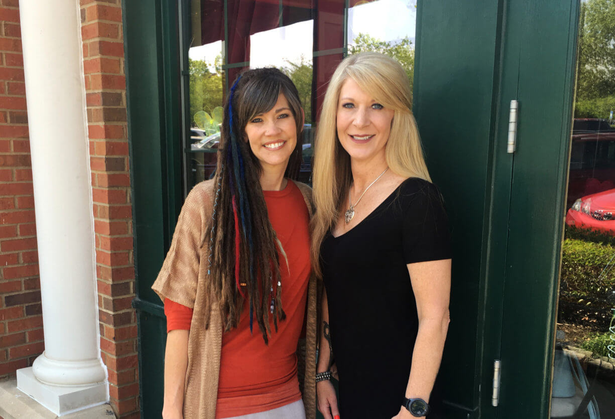 Audrey Wood and Jaime Corbin, Owners of Hairllucinations