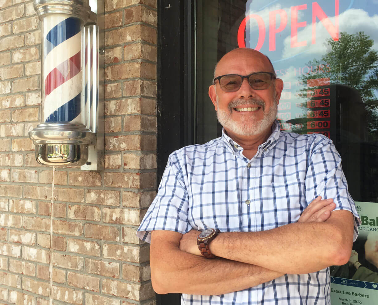 Steve Lederman, Owner of Executive Barbers